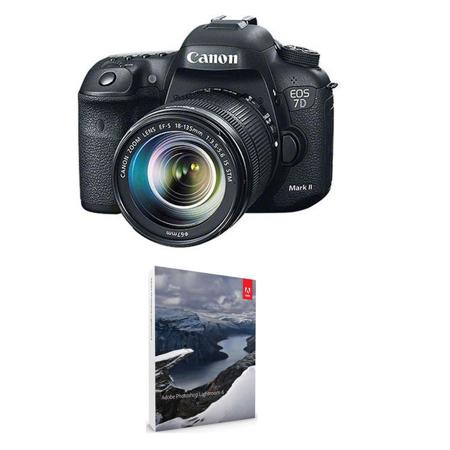 Canon EOS 7D Mark II DSLR with 18-135mm STM Lens w/Adobe Photoshop Lightroom 6