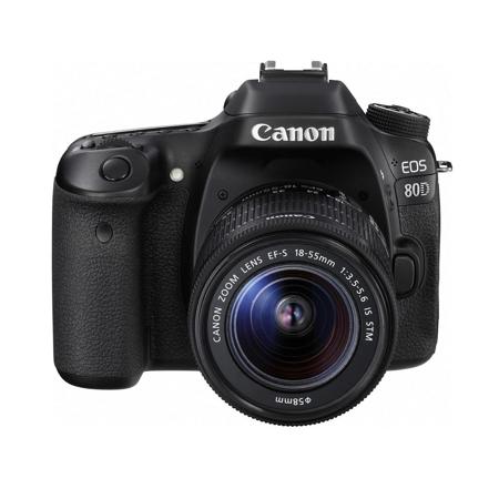 Canon EOS 80D DSLR with 18-55mm STM Lens