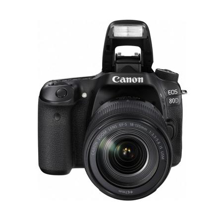 Canon EOS 80D DSLR with 18-135mm USM Lens