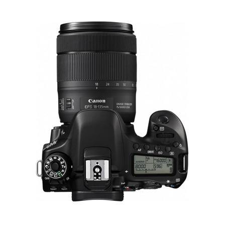 Canon EOS 80D DSLR with 18-135mm USM Lens