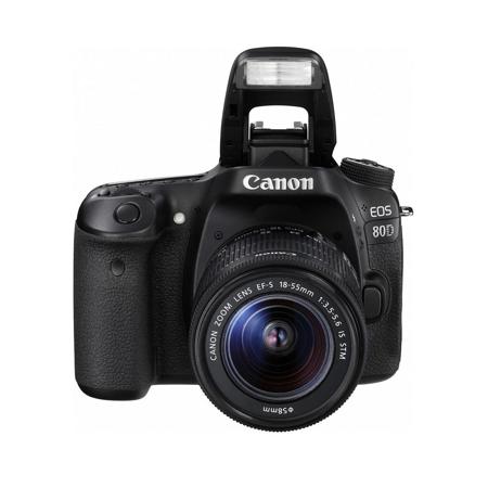Canon EOS 80D DSLR with 18-55mm STM Lens