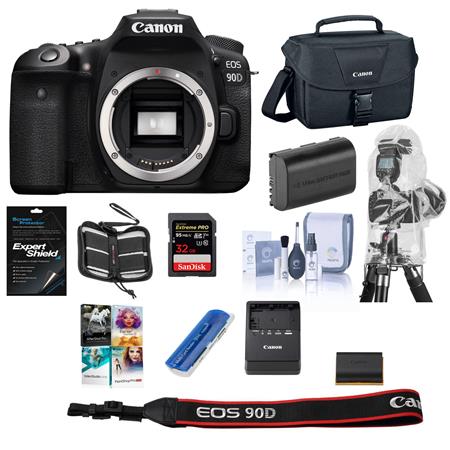 Canon EOS 90D 32MP DSLR Camera, Body Only