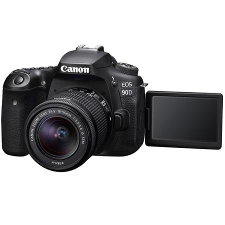 Canon EOS 90D DSLR Camera with EF-S 18-55mm f/3.5-5.6 IS STM Lens