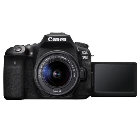 Canon EOS 90D DSLR Camera with EF-S 18-55mm f/3.5-5.6 IS STM Lens