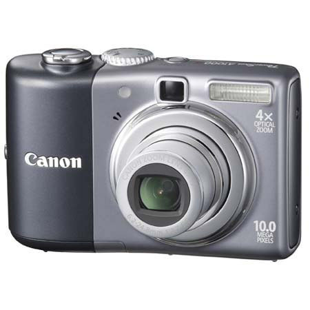 Canon Powershot A1000 IS Camera - Gray - Refurbished