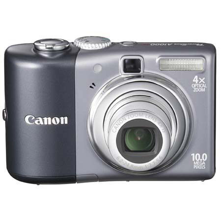 Canon Powershot A1000 IS Camera - Gray - Refurbished