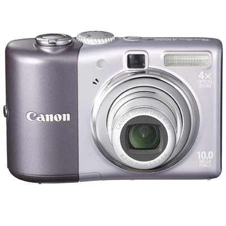 Canon PowerShot A1000 IS 10MP Dig Cam, 4x Opt Zm,Purple