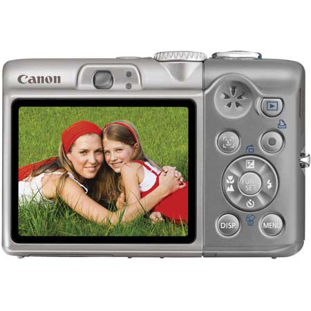 Canon PowerShot A1100 IS DigCam, 12MP, 4xOpt Zoom, Gray
