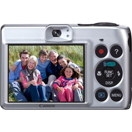 Canon PowerShot A1300 Digital Camera, Silver