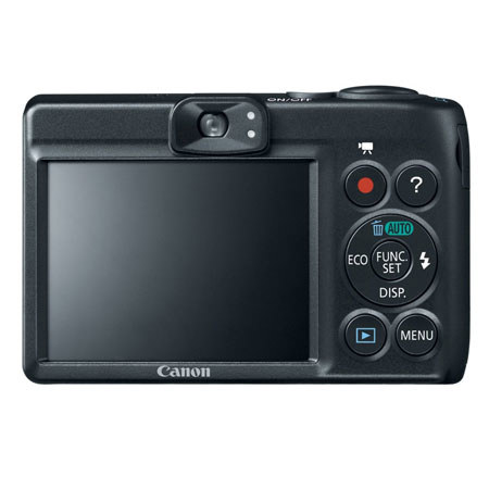 Canon PowerShot A1400 Digital Camera, Black