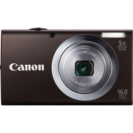 Canon PowerShot A2400 Digital Camera Black Bundle 8GB