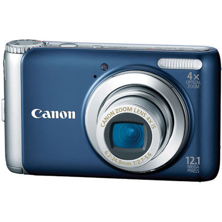 Canon PowerShot A3100 IS Digital Camera Bundle, Blue