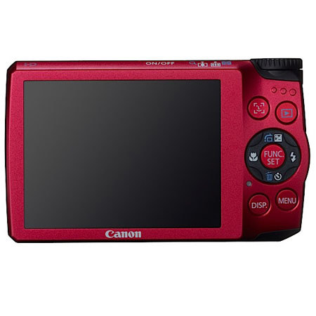 Canon PowerShot A3300 IS 16.0 MP Digital Camera, Red