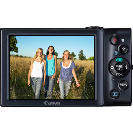 Canon PowerShot A3400 IS Digital Camera, Black