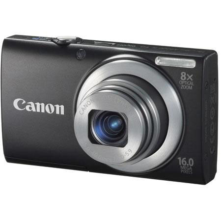 Canon PowerShot A4000 Digital Camera, Black -Bundle- w/16GB + More #6149B001