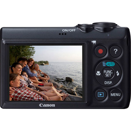 Canon PowerShot A810 16.0 MP Digital Camera, Black