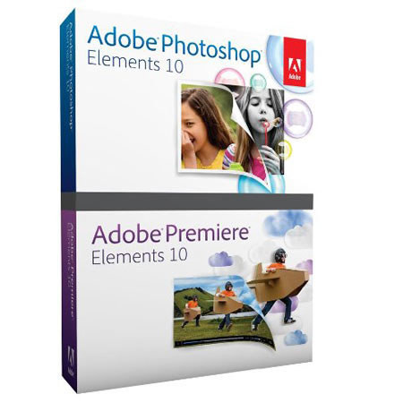 Adobe Dual Software Photoshop Elements 10 and Premiere Elements 10