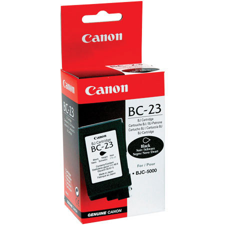 Canon BC-23 Enhanced Black Ink Cartridge for Many BJC Series Inkjet Printers.
