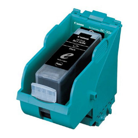 Canon BC-30E Black Ink Cartridge for Many BJC, S & Multipass Series Inkjet Printers.