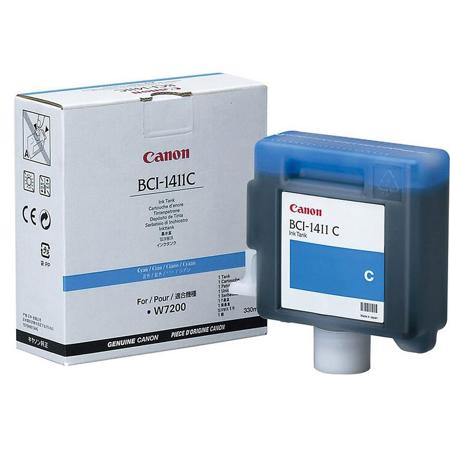 Canon BCI-1411 330ml Cyan Ink Tank for W7200/W8200/W8400D Printers