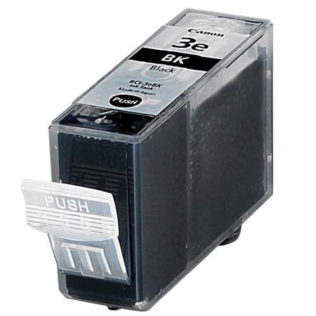 Canon BCI-3eBk Black Ink Tank for BJC, S & Multipass Series Inkjet Printers