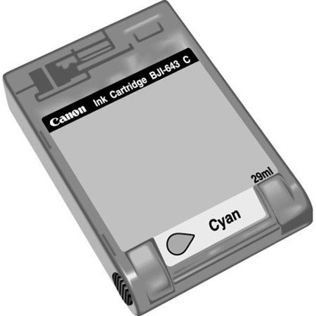 Canon BJI-643C Cyan Ink Cartridge