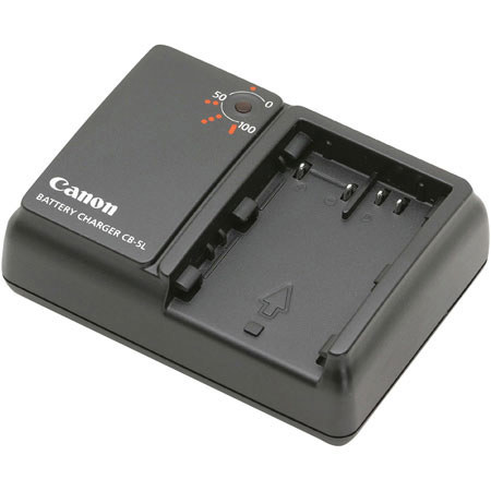 Canon CB-5L 110/220V Battery Quick Charger for the BP-511 Rechargeable Battery.