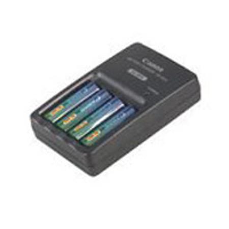 Canon CBK-100 Battery and Charger Kit with CB-3AH Battery charger, AC Cable, 4-AA type Nimh batteries