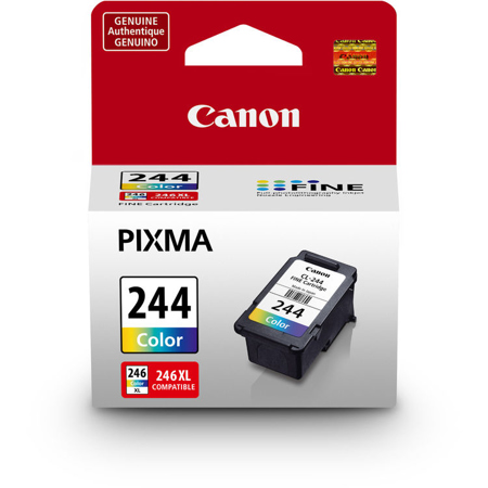 Canon CL-244 Color Ink Cartridge f/PIXMA MG & MX All-in-One Inkjet Printer