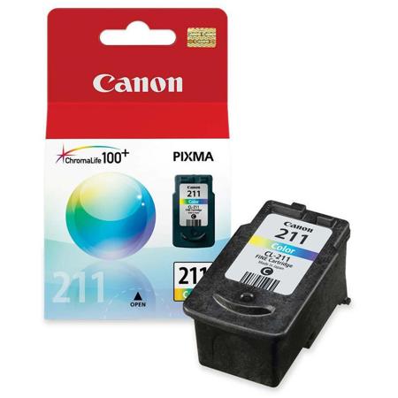 Canon CL-211 Color Cartridge for PIXMA MP480 Printer