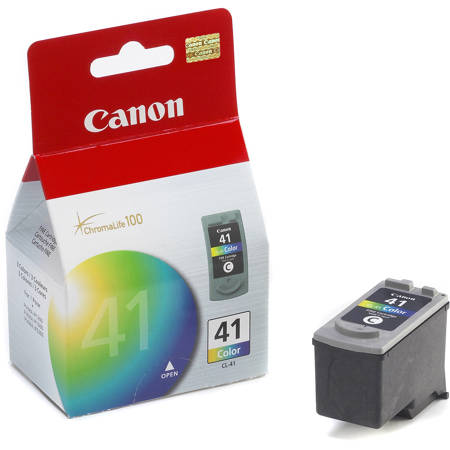 Canon CL-41 Fine Color Ink Cartridge for Select PIXMA Printers