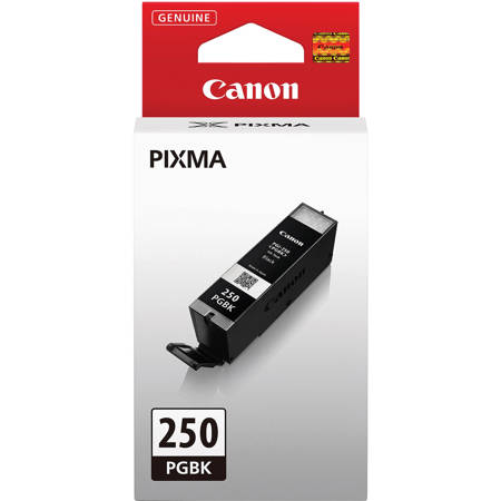 Canon PGI-250 Pigment Black Ink Tank for Select PIXMA iP, iX, MG, MX Series Printers