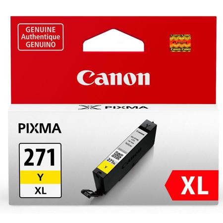Canon CLI-271 XL Yellow Ink Tank for Select PIXMA Printers - 10.8ml