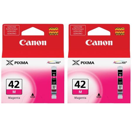 Canon CLI-42 Magenta Ink Cartridge, 2-Pack