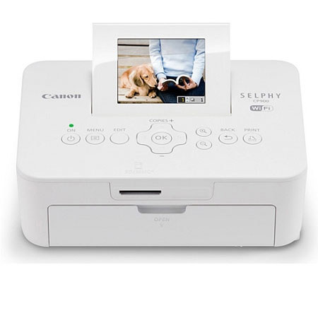 Canon Selphy CP900 Photo Printer, 300x300 dpi Resolution, White