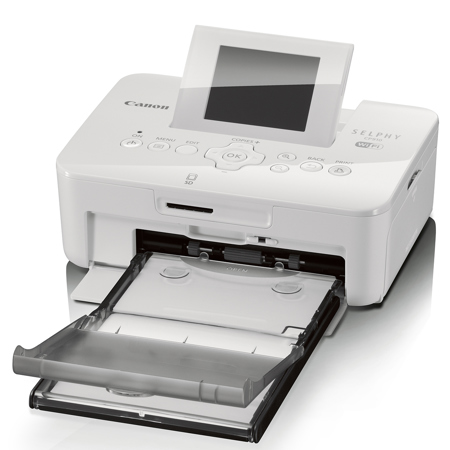Canon Selphy CP910 Wireless Compact Photo Printer, 4x6" Prints, WiFi, White