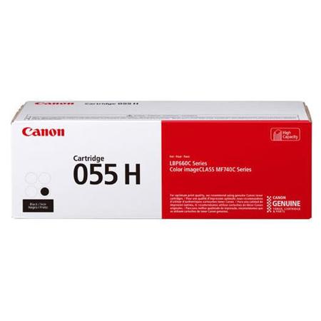 Canon CRG 055 High Yield Capacity Toner Cartridge for MF745, 743, 741, Black