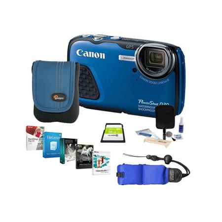 Canon PowerShot D30 Underwater Digital Camera and Free