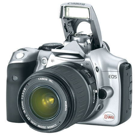 Canon EOS Rebel SLR Camera Body Kit with 18-55mm f/3.5-5.6 Lens - Refurbished BY CANON USA