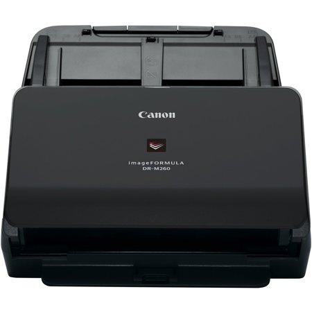 Canon imageFORMULA DR-M260 Office Document Scanner, 600dpi Optical Resolution, 60ppm Simplex/ 120ipm Duplex, 80 Sheet Feeder