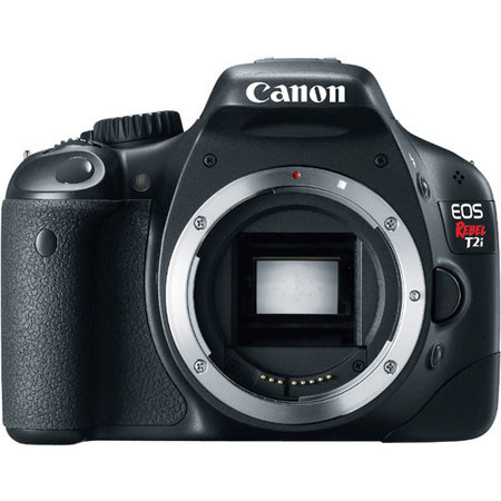 Canon EOS Rebel T2i DSLR Camera Body,Black