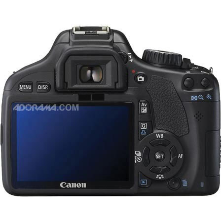 Canon EOS Rebel T2i 18 MP Digital SLR w/18-55mm EF-S Lens, Black - Refurbished