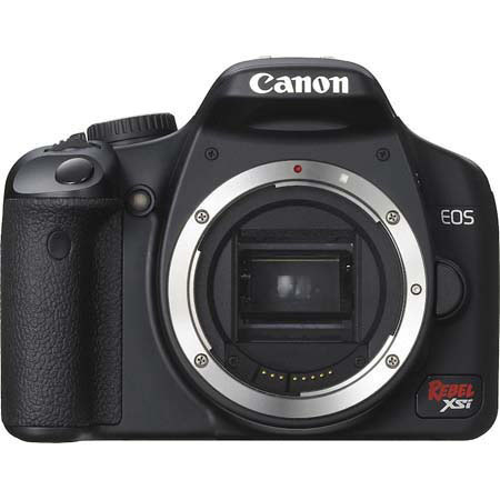 Canon Rebel XSi SLR Cam/Lens Kit w/USB 2 SD Card Reader
