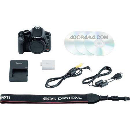 Canon EOS Digital Rebel XSi 12.2 Megapixel SLR Black Camera Body