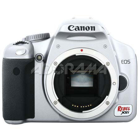 Canon EOS Rebel XSi SLR Camera Body Kit, Silver