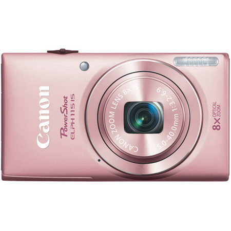Canon PowerShot ELPH 115 IS Digital Camera, Pink