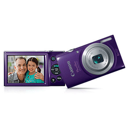 Canon PowerShot ELPH 135 Digital Camera, Purple