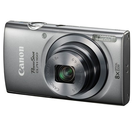 Canon PowerShot ELPH 160 Digital Camera, Silver