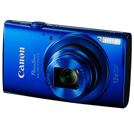 Canon PowerShot ELPH 170 IS Camera, Blue with Upgrade Accessory Bundle