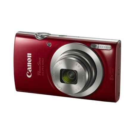 Canon PowerShot ELPH 180 Digital Camera, Red